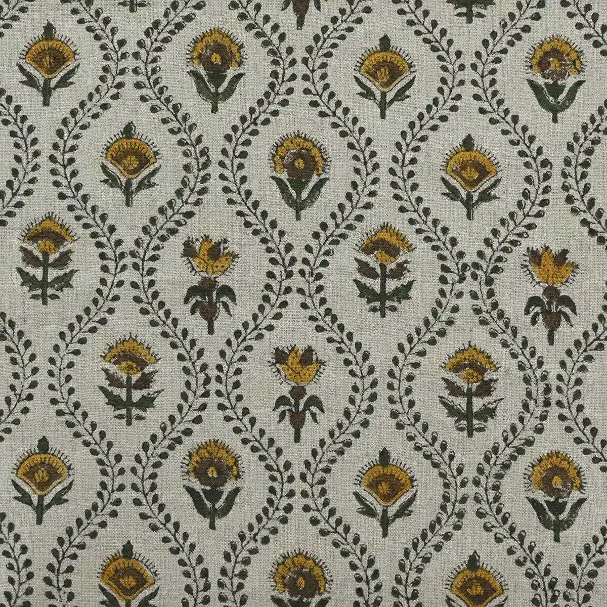 Esme Block Printed Linen