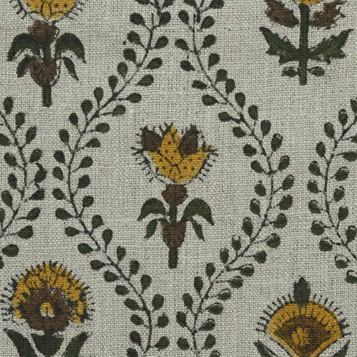Esme Block Printed Linen