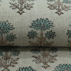 Zelda Hand Block Printed Linen