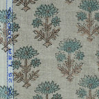 Zelda Hand Block Printed Linen