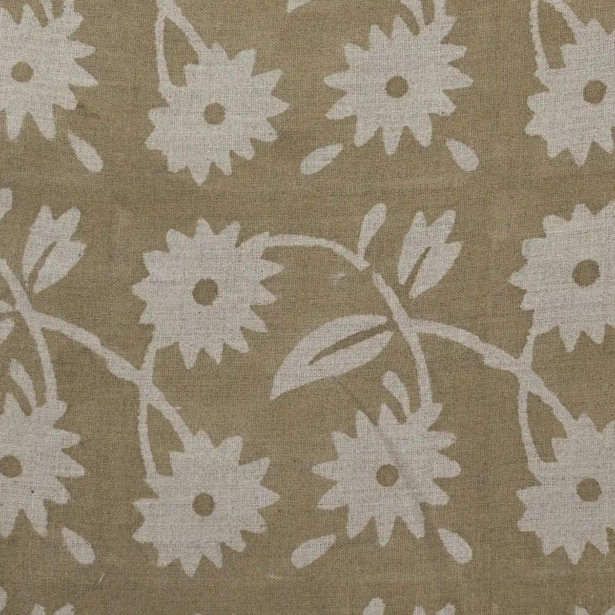 Hayley Hand Block Printed Linen