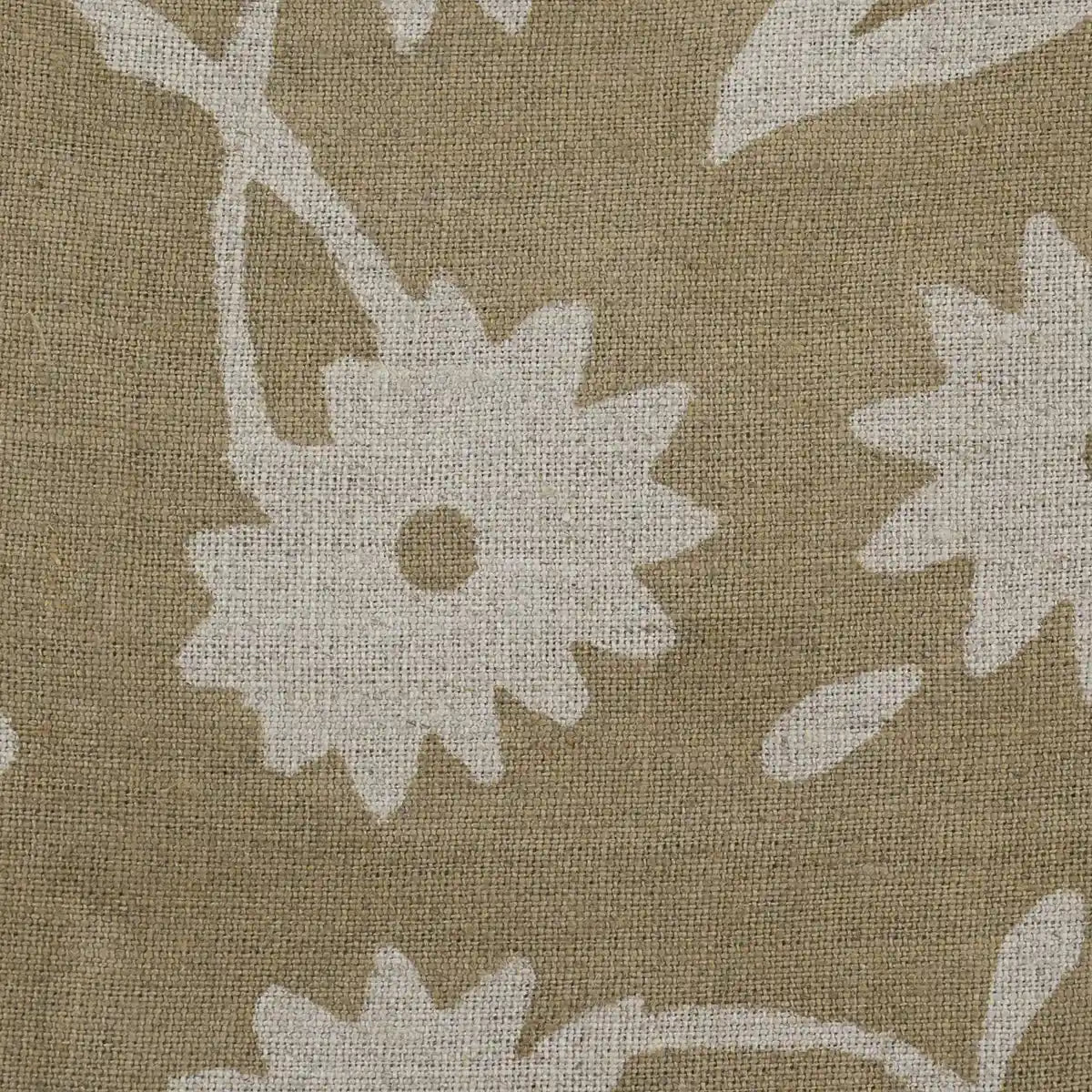 Hayley Hand Block Printed Linen