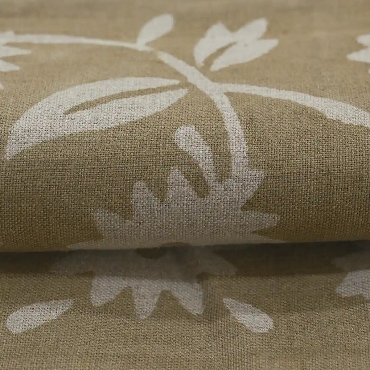 Hayley Hand Block Printed Linen