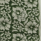 ZAFFRA Hand Block Print Designer Linen Fabric For Upholstery, Curtains