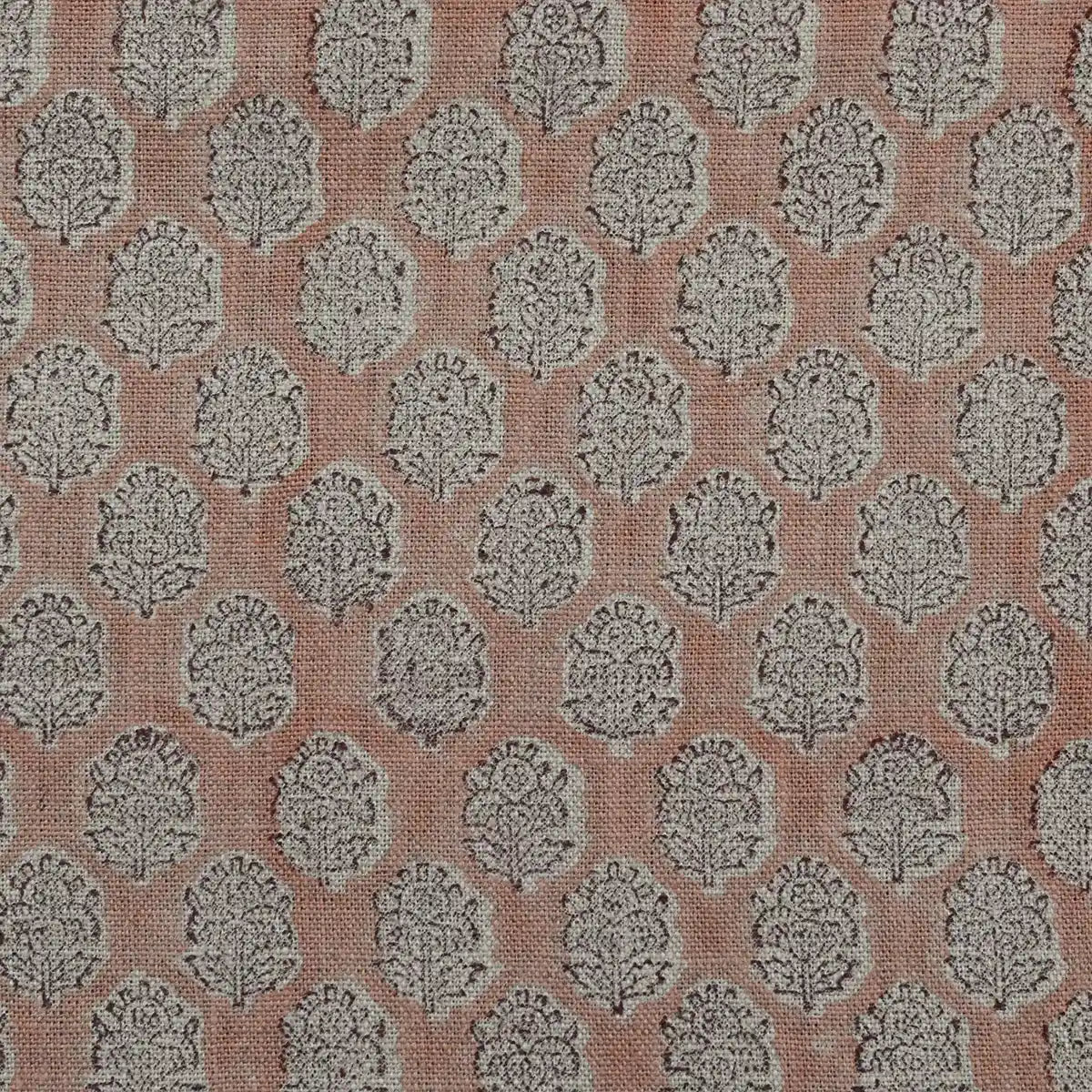 Alba Hand Block Printed Linen