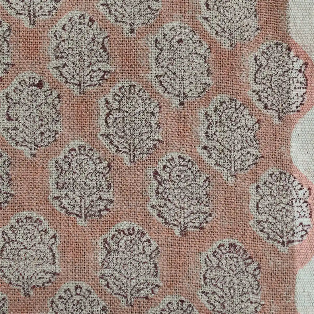 Alba Hand Block Printed Linen