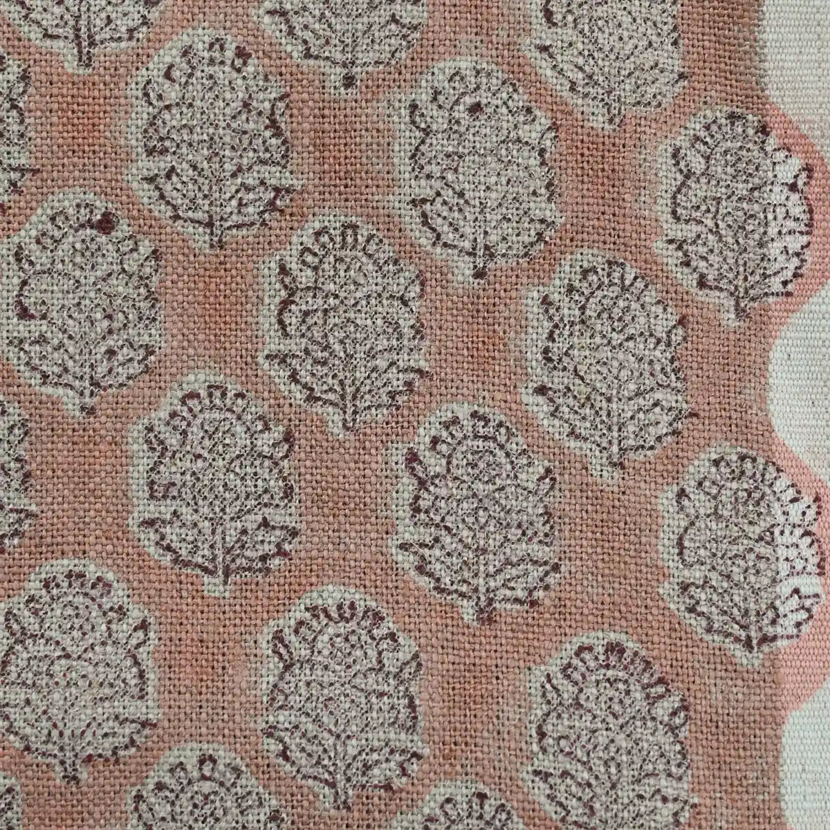 Alba Hand Block Printed Linen
