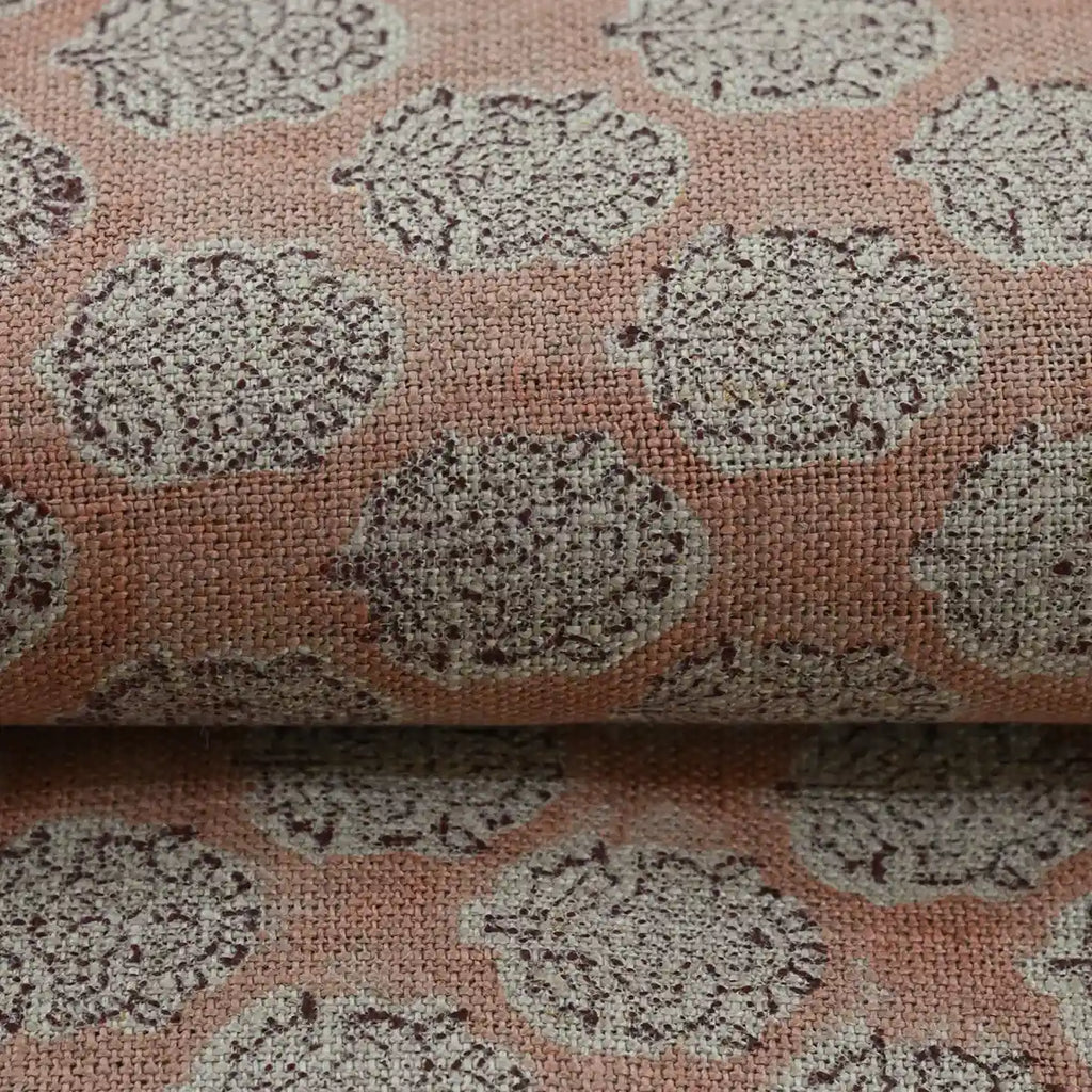 Alba Hand Block Printed Linen
