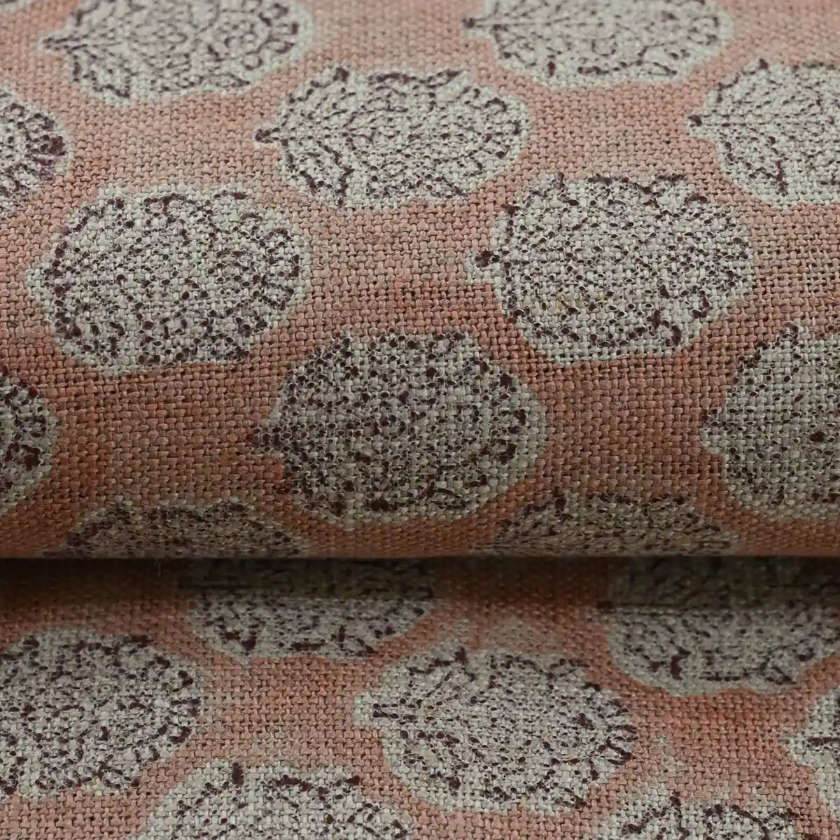 Alba Hand Block Printed Linen
