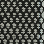Anna Block Printed Linen Upholstery Fabric
