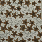 Bob Linen Block Print Fabric by the Yard