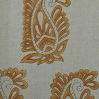 Amara Block Printed Linen Fabric