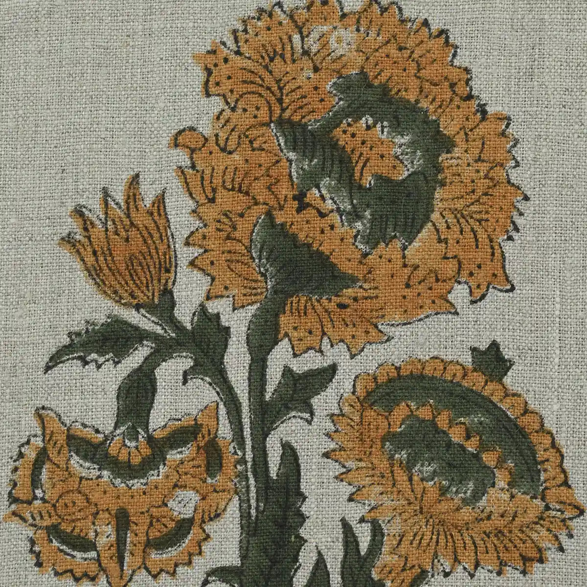 Veda Hand Block Linen