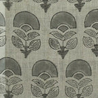 Hepburn Block Print Linen Fabric