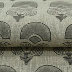 Hepburn Block Print Linen Fabric