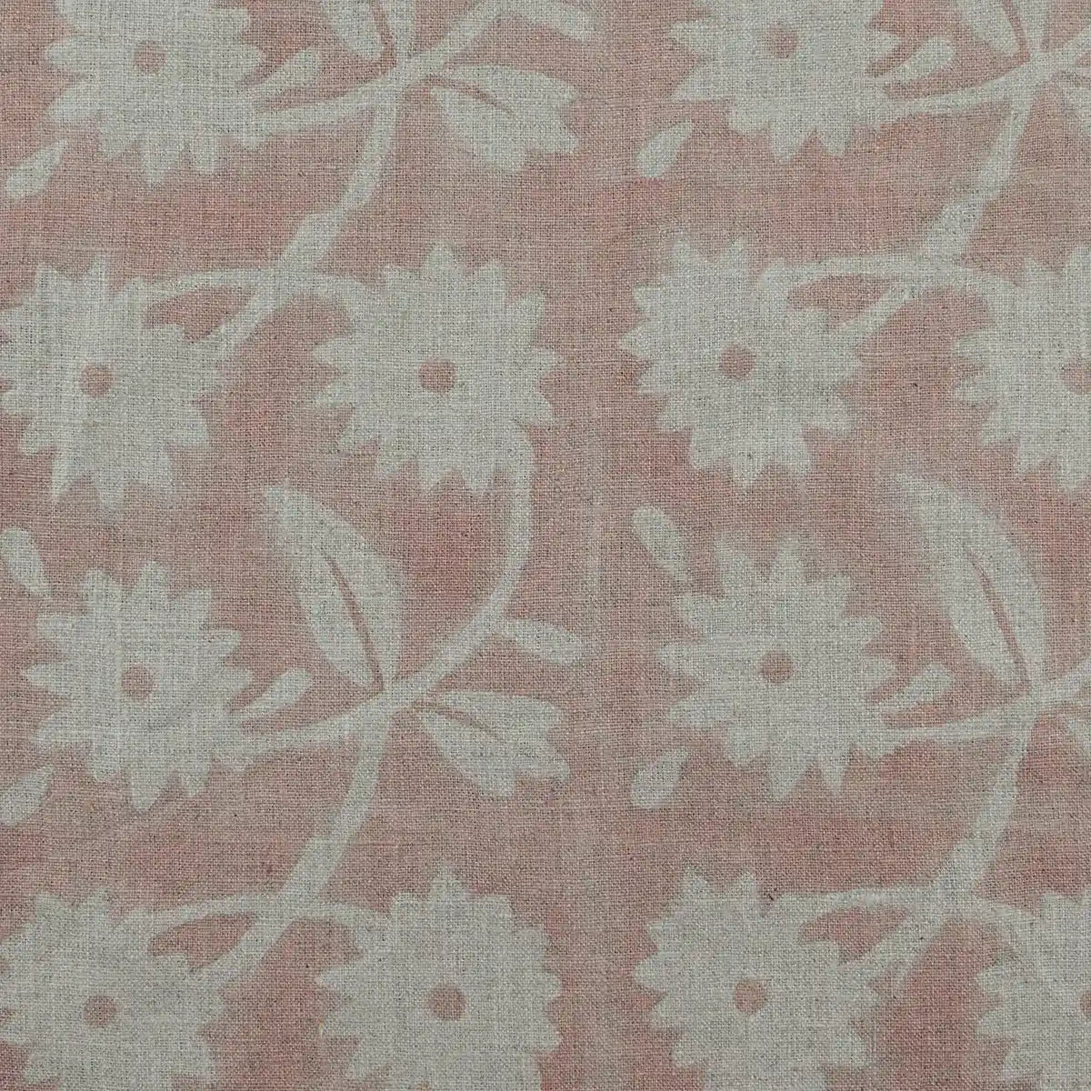 Hayley Hand Block Printed Linen