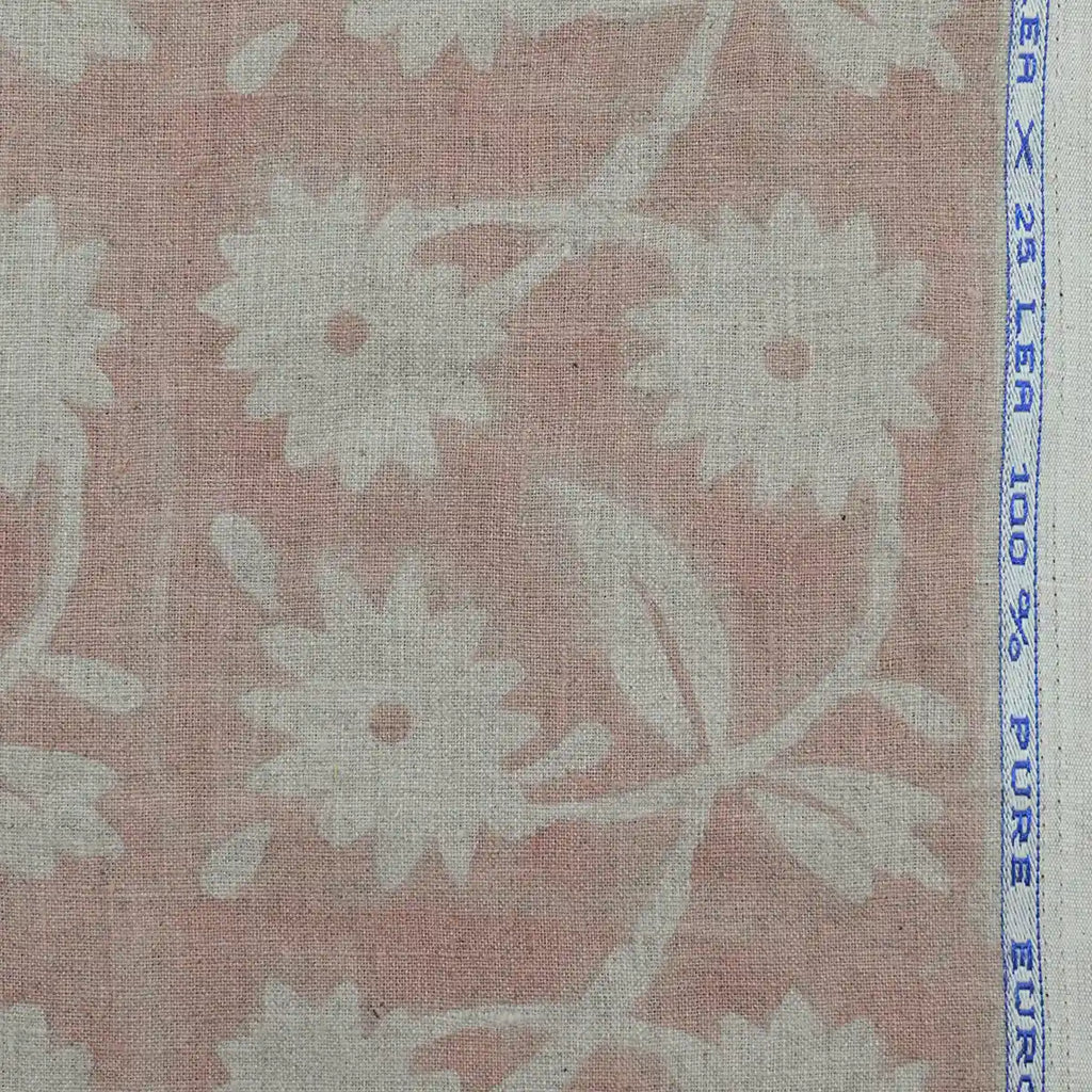Hayley Hand Block Printed Linen