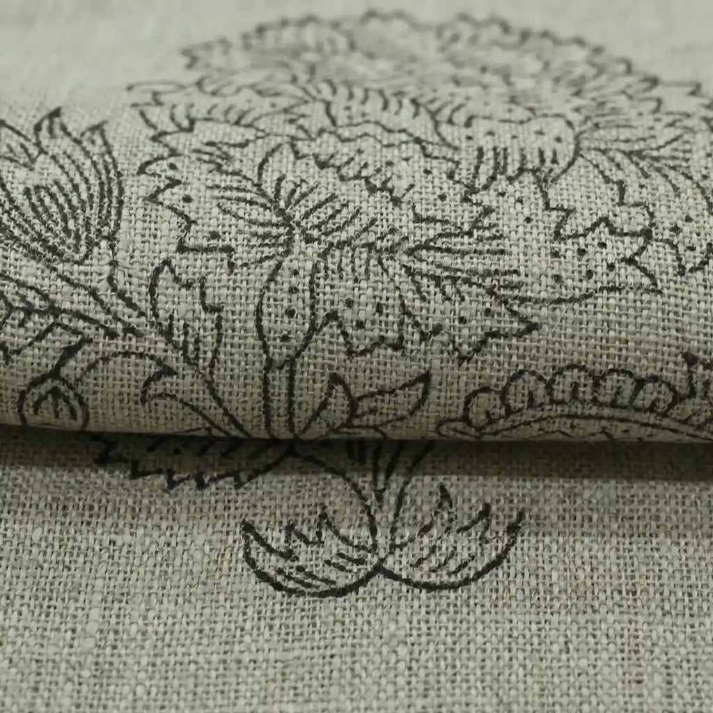 Veda Hand Block Linen
