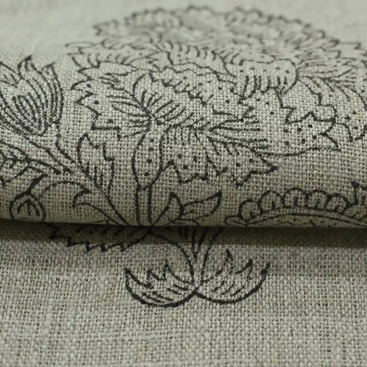Veda Hand Block Linen