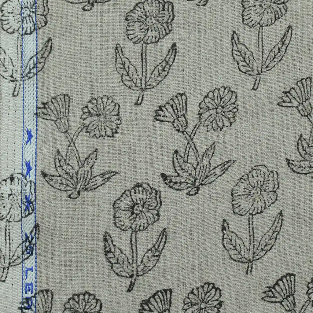 Amelia Premium Hand Block Printed Linen
