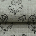 Amelia Premium Hand Block Printed Linen
