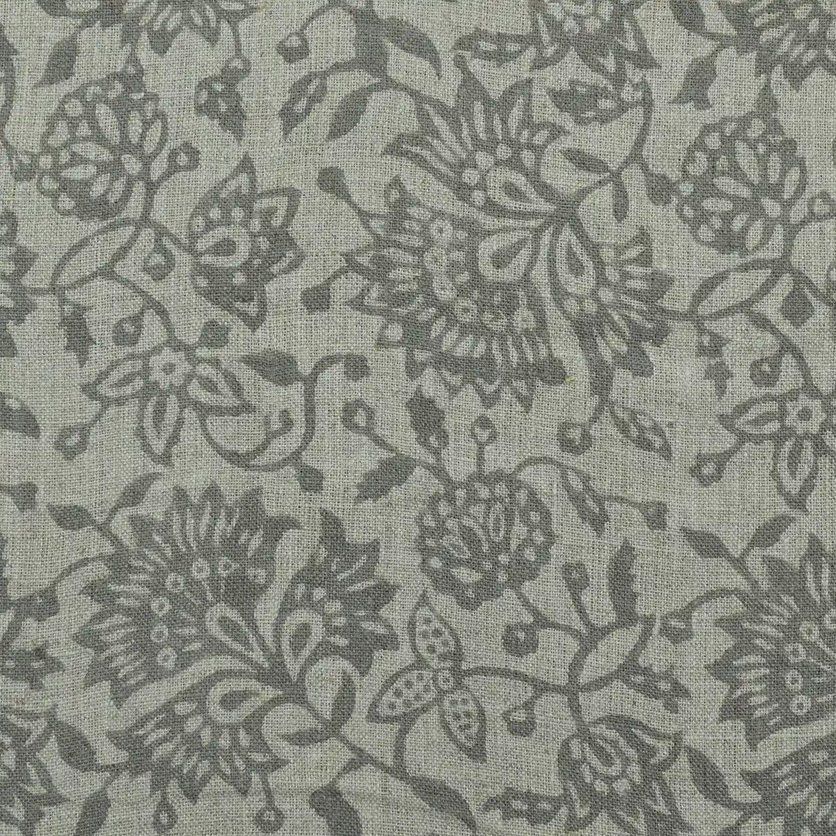 Willa Hand Block Printed Linen