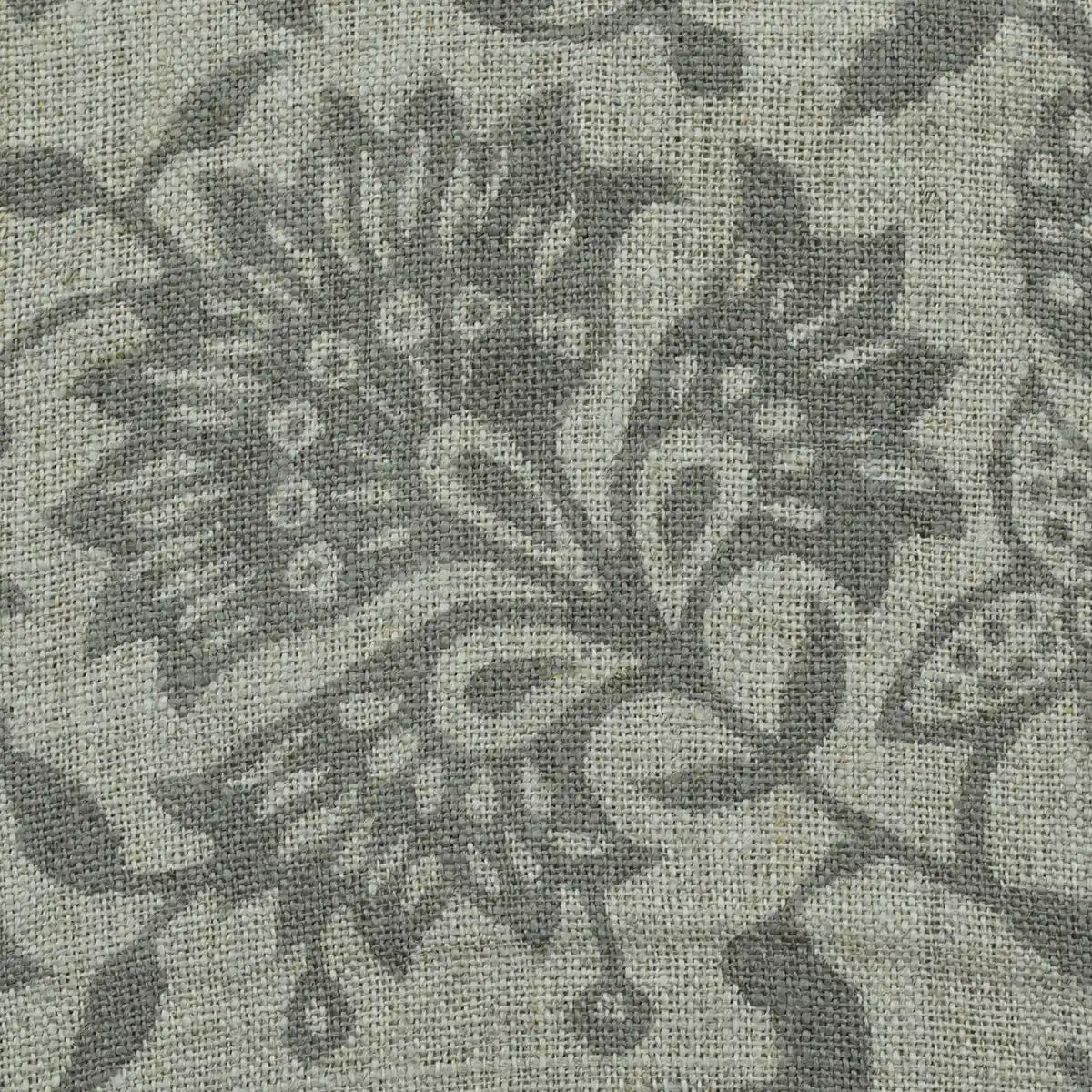 Willa Hand Block Printed Linen