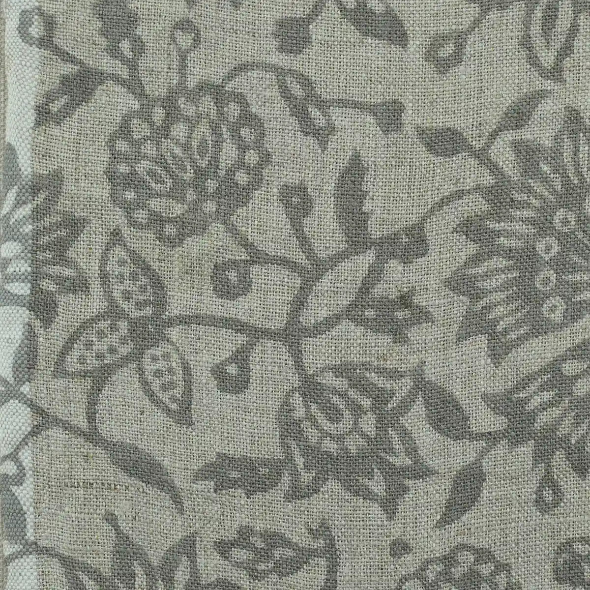 Willa Hand Block Printed Linen