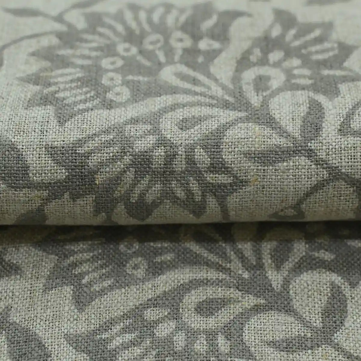 Willa Hand Block Printed Linen