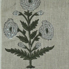 Nikita Hand Block Printed Linen Fabric