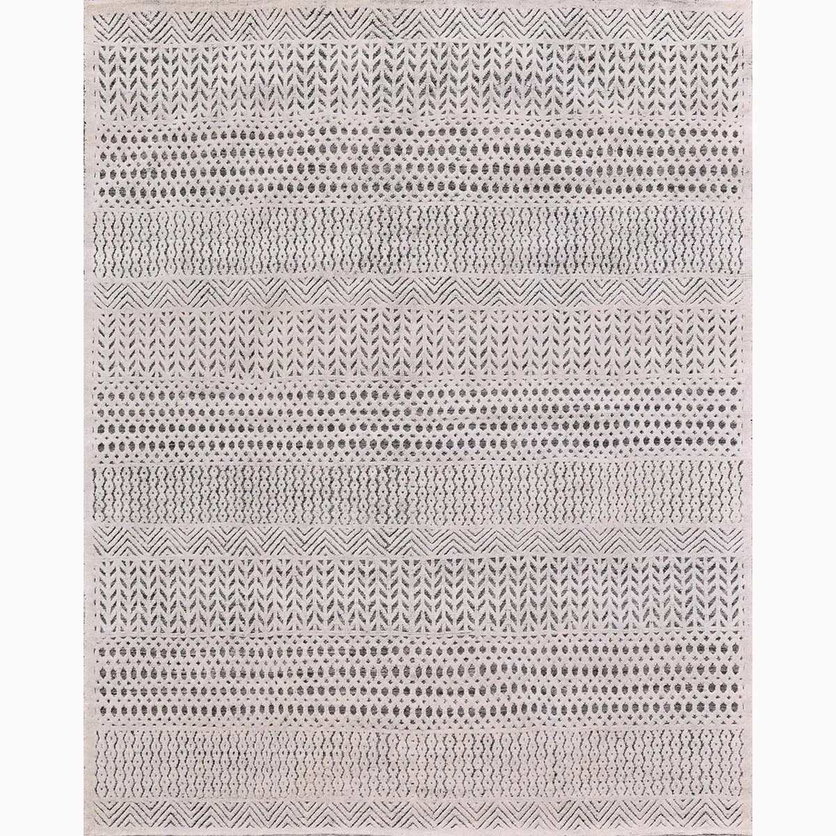 Etho Hand Knotted Wool Rug Hand-Knotted