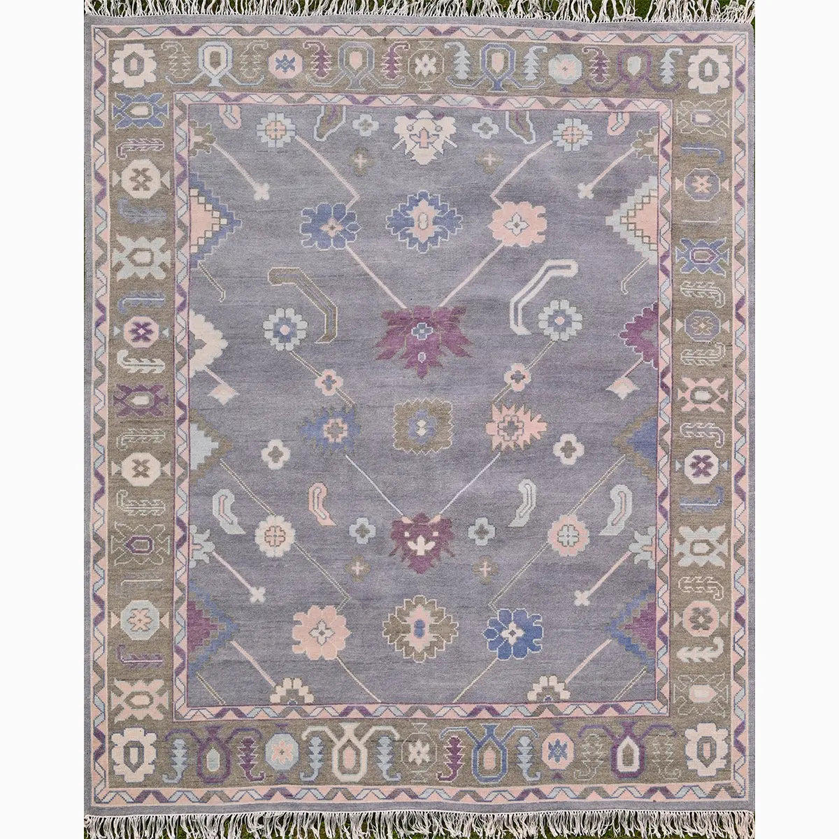 Province Hand knotted Wool Rug Hand-Knotted