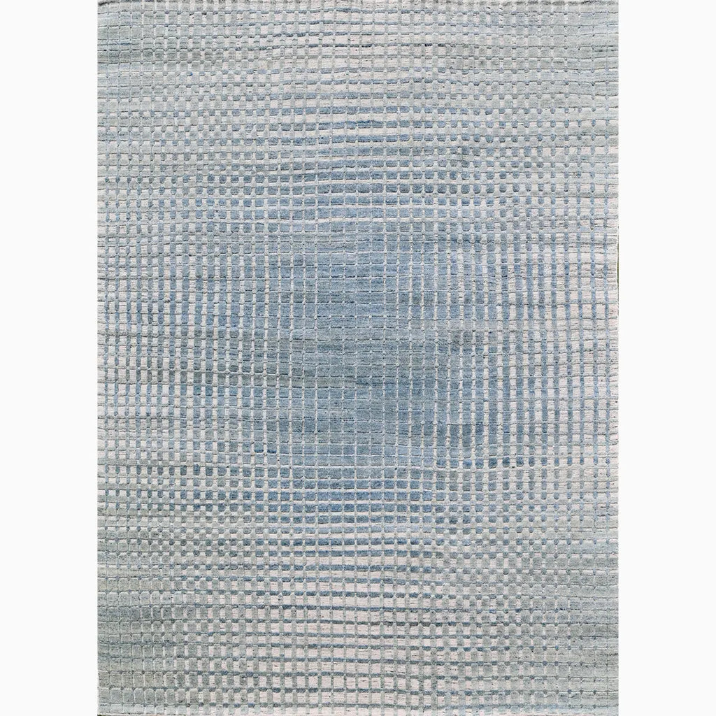 Labyrinth Hand Knotted Wool Rug Hand-Knotted