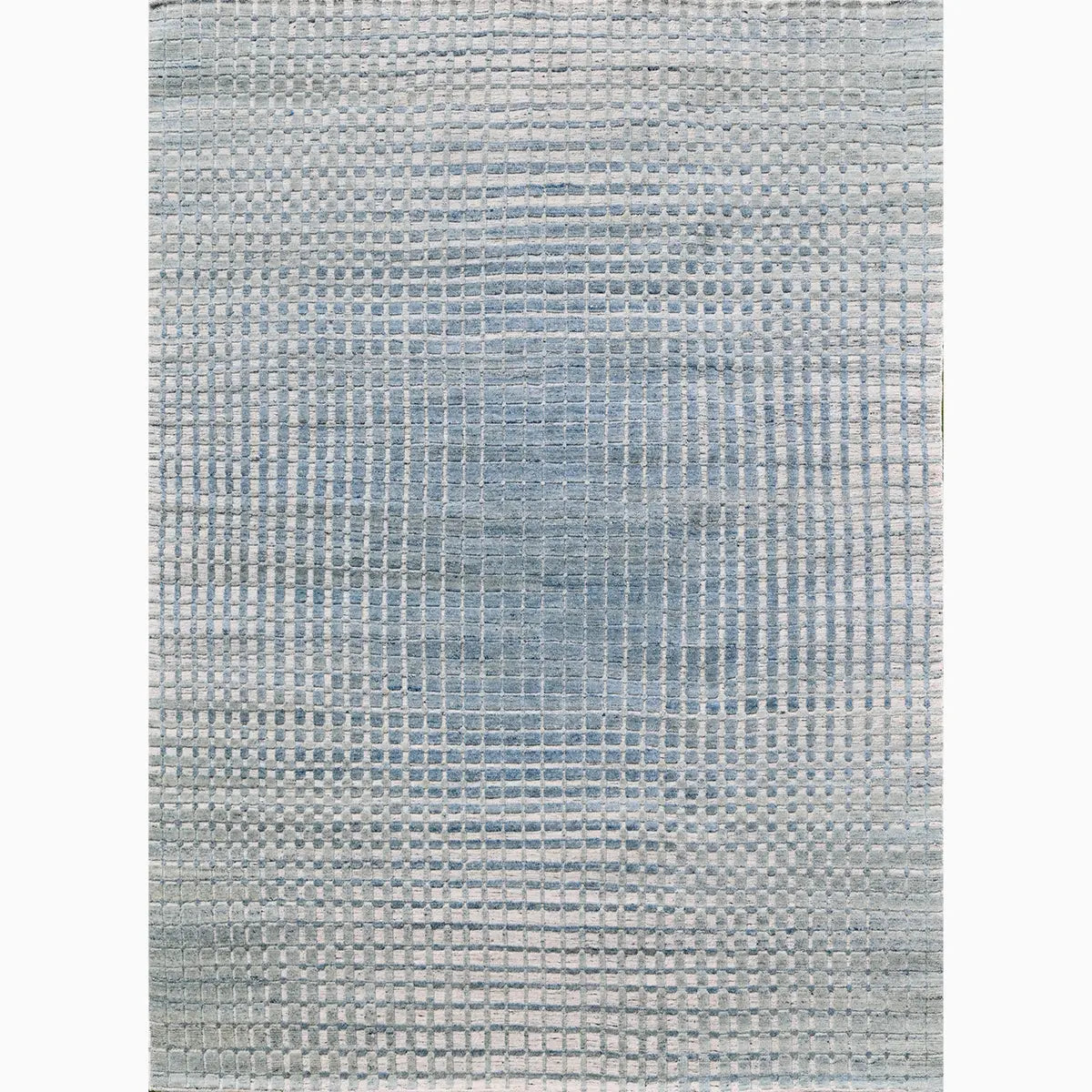 Labyrinth Hand Knotted Wool Rug Hand-Knotted