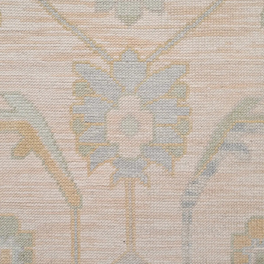 Banaras Hand Knotted Wool Rug Hand-Knotted