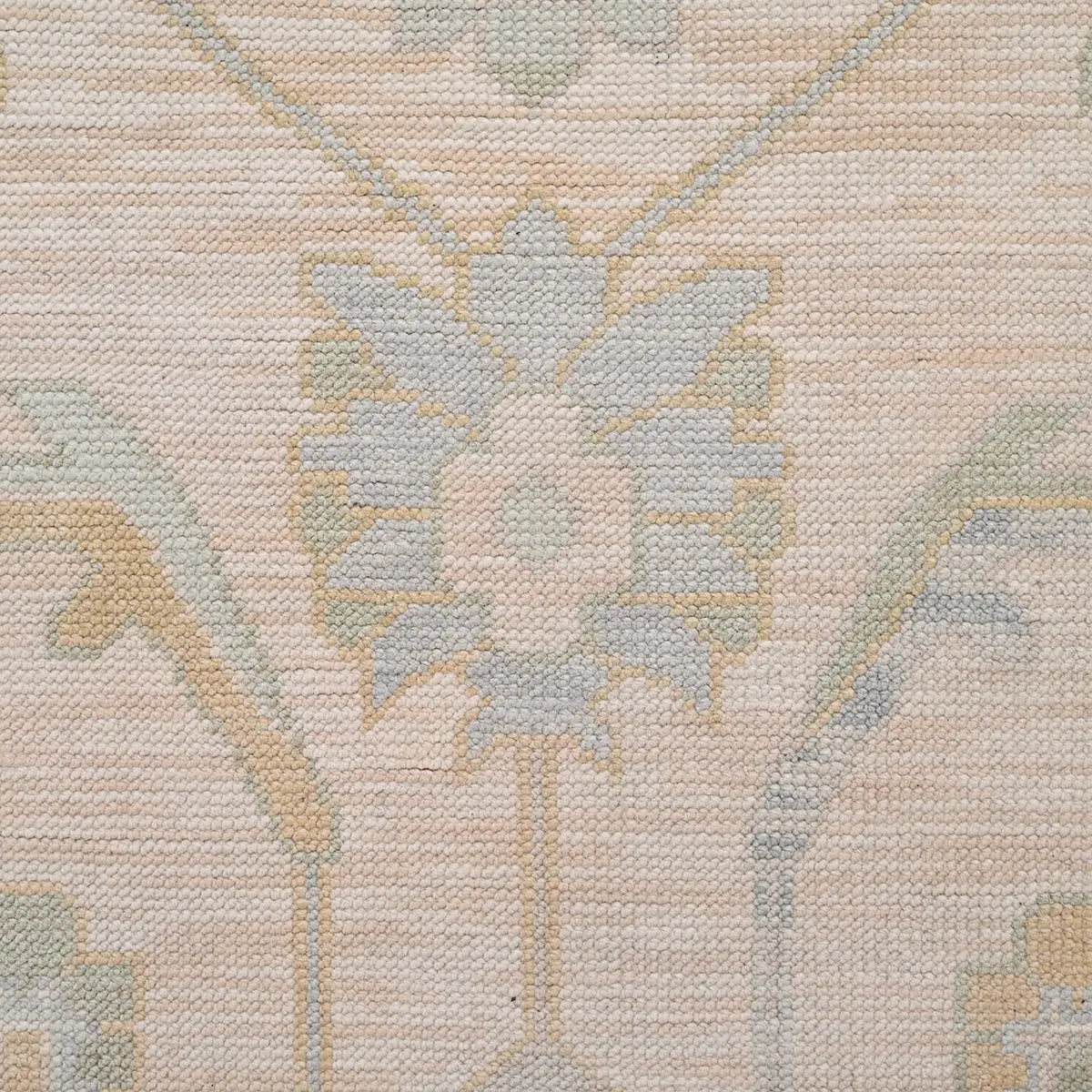 Banaras Hand Knotted Wool Rug Hand-Knotted
