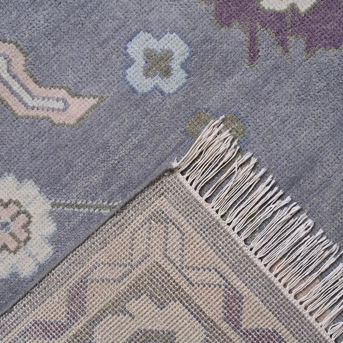 Province Hand knotted Wool Rug Hand-Knotted