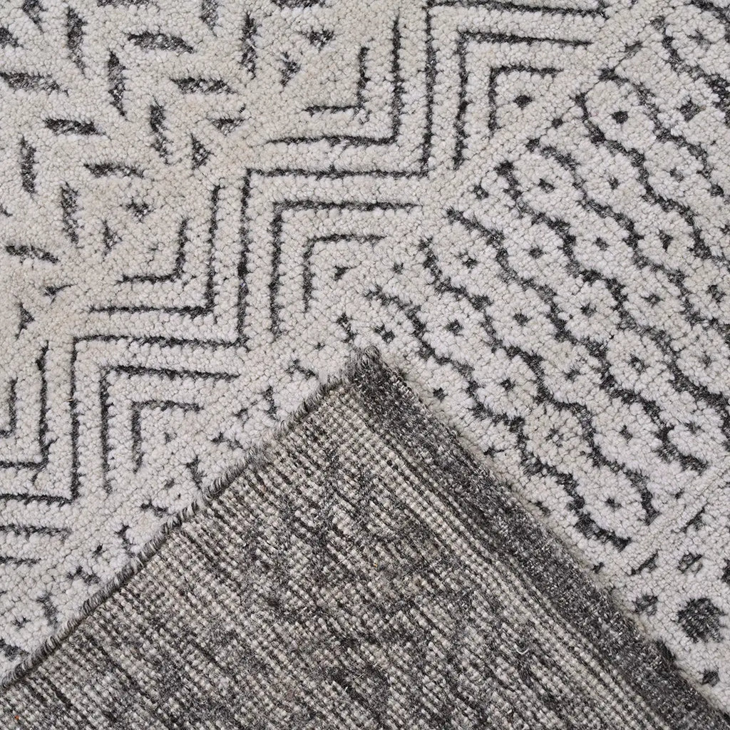 Etho Hand Knotted Wool Rug Hand-Knotted