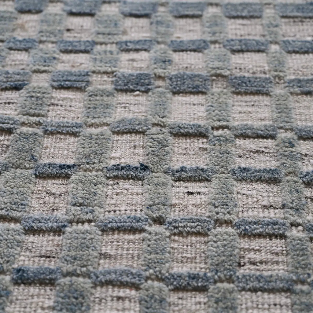 Labyrinth Hand Knotted Wool Rug Hand-Knotted
