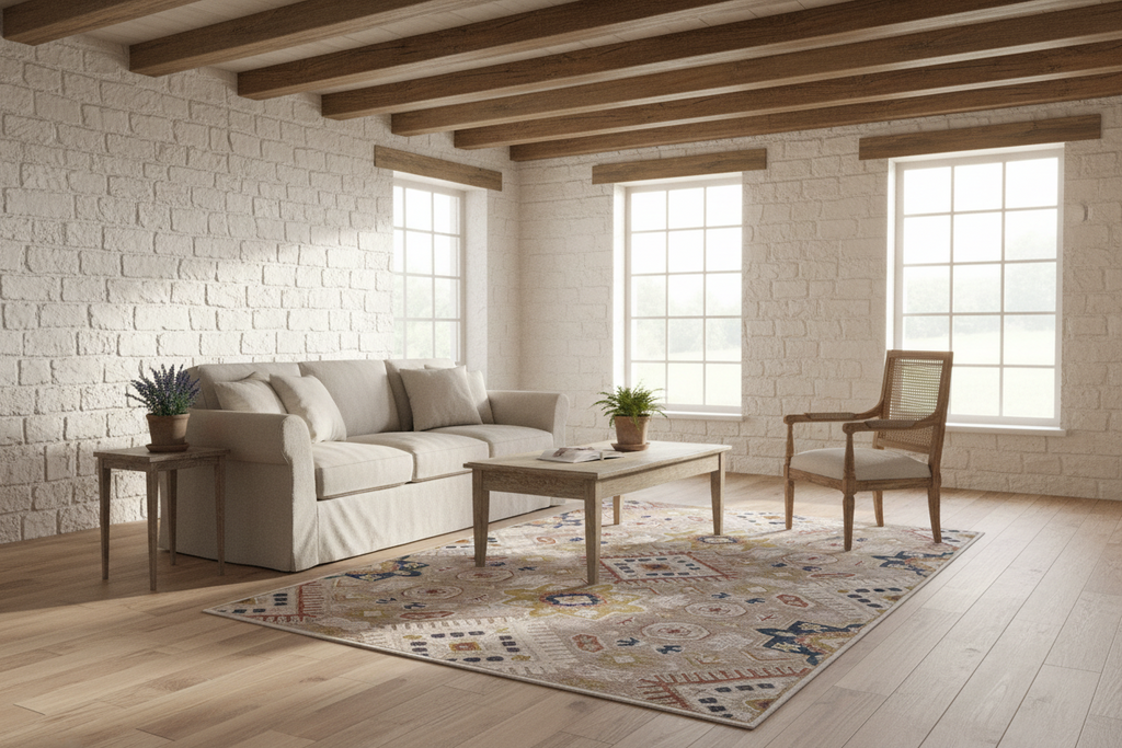 Rosalind Hand-Tufted Wool Rug Hand-Tufted