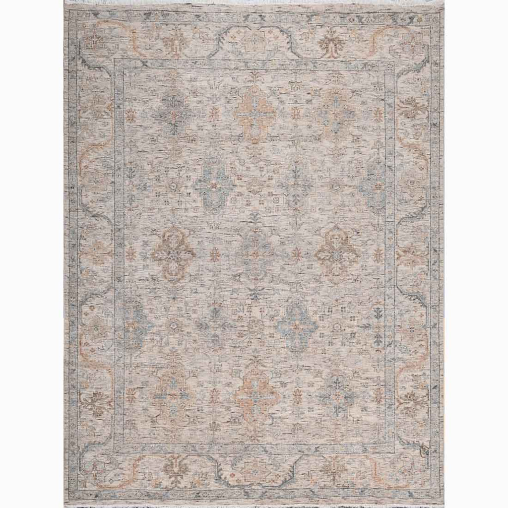 Rosavine Hand-Knotted Wool Rug