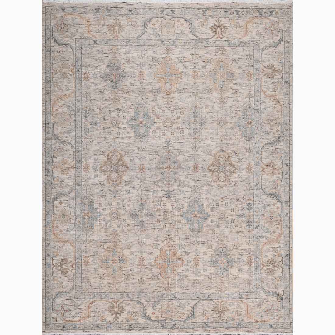 Rosavine Hand-Knotted Wool Rug