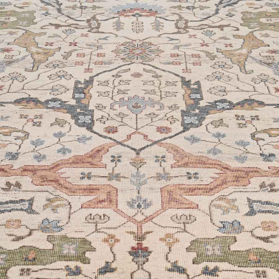 Glyceria Hand-Knotted Wool Rug