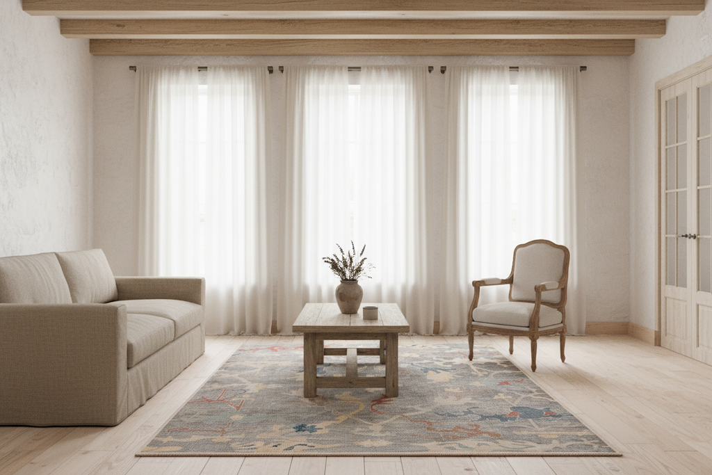 Melisane Hand-Knotted Wool Rug