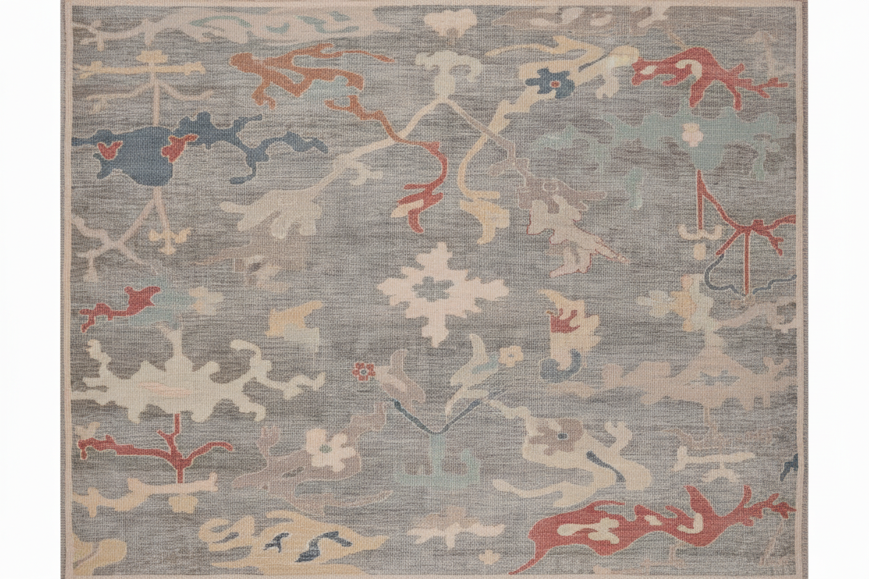 Melisane Hand-Knotted Wool Rug