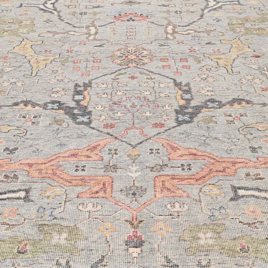 Avenella Hand-Knotted Wool Rug