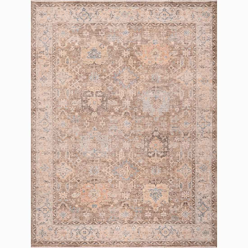 Lunflora Hand-Knotted Wool Rug 12' x 18' Hand-Knotted