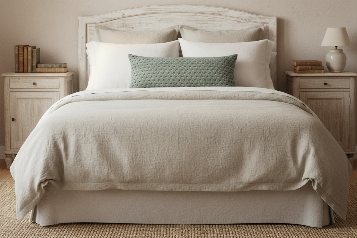 Adair Ditsy Prints Washed Aqua Pillow Cover Pillow Covers