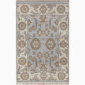 Alondra Hand-Knotted Wool Oushak Rug 12' x 18' Hand-Knotted