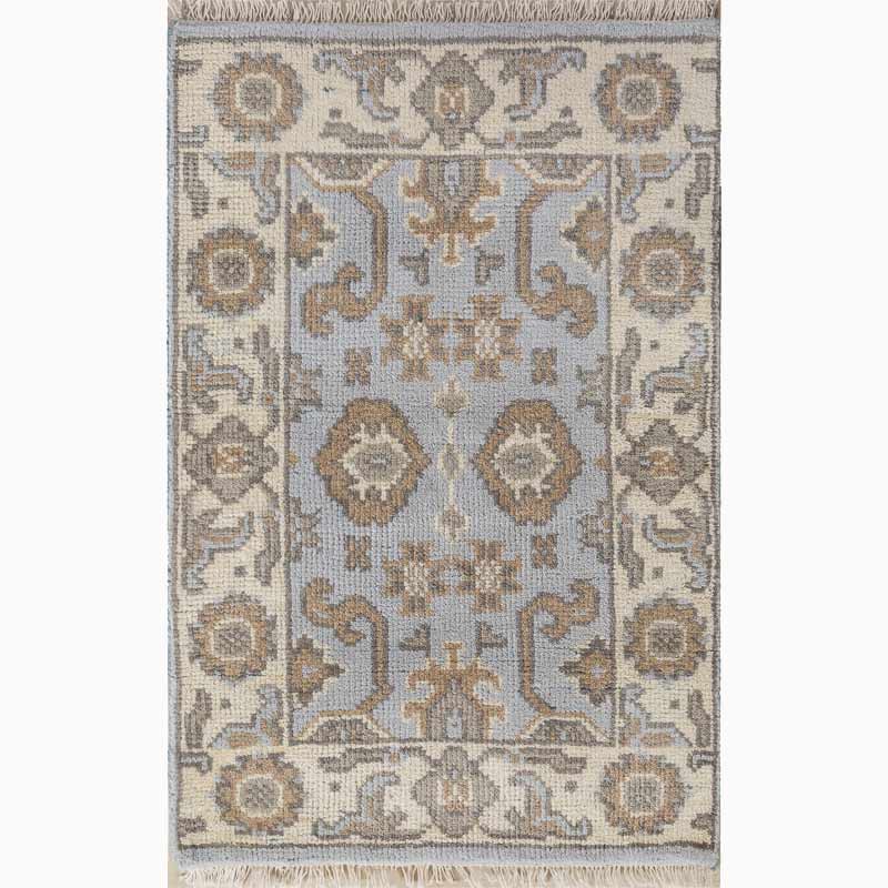 Alondra Hand-Knotted Wool Oushak Rug 12' x 18' Hand-Knotted